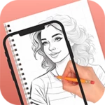 Logo of AR Draw Sketch android Application 